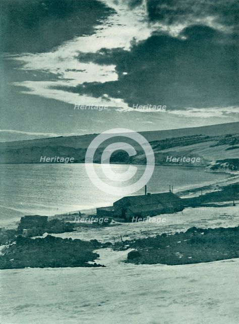 'Winter Quarters at Cape Evans', c1910–1913, (1913). Artist: Herbert Ponting.