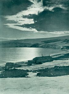 Winter Quarters at Cape Evans c1910–1913, (1913). Artist: Herbert Ponting