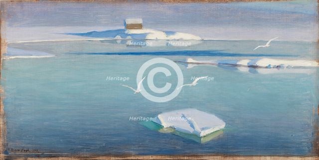 Winter's Day, 1896. Creator: Vaino Blomstedt.