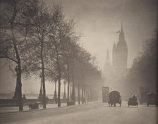 Winter sunshine, 1920s. Creator: Harry Moult