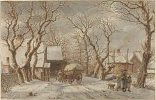 Winter Scene, 1790. Creator: Jacob Cats