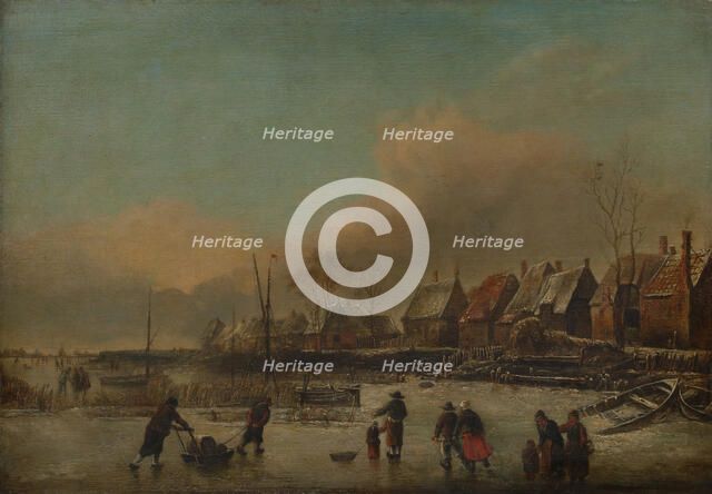 Winter Scene. Creator: Unknown.