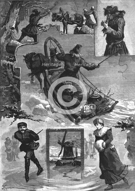 'Winter Sketches in South Russia', 1886.  Creator: Unknown.