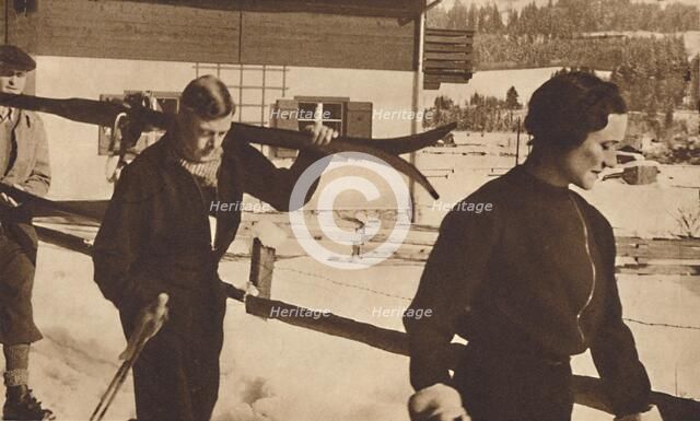 'Winter Sport, Austria, 1935', 1937. Artist: Unknown.