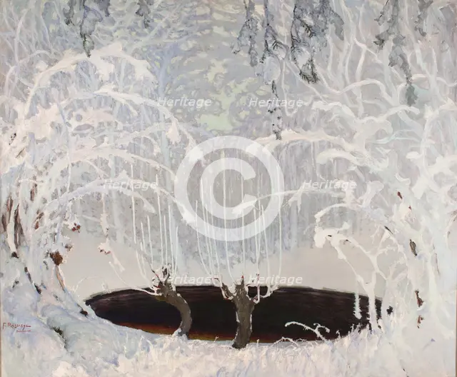 Winter Tale, 1904. Creator: Ferdynand Ruszczyc.