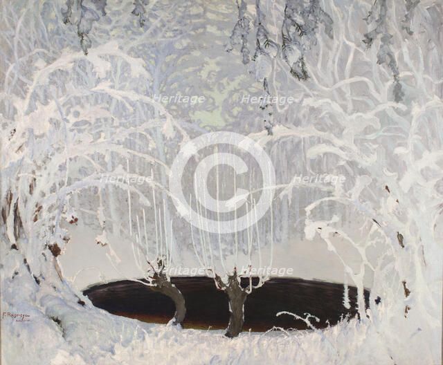 Winter Tale, 1904. Creator: Ferdynand Ruszczyc.