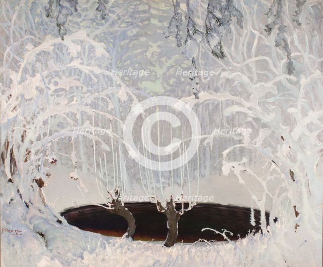Winter Tale, 1904. Creator: Ruszczyc, Ferdynand (1870-1936).