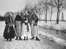 Winter, Volendam, Netherlands, c1934