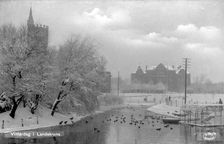 Winter's day, Landskrona, Sweden 1925