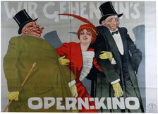 Wir gehen ins Opernkino, c. 1905. Creator: Pollak, Carl Josef (1877-1937)