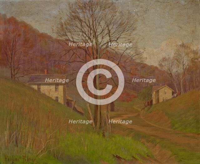 Wisconsin Landscape, c1890-1938. Creator: Pauline Palmer.