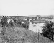 Wisconsin River near Merrimac, between 1880 and 1899. Creator: Unknown