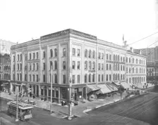 Wisconsin Street and Broadway, Milwaukee, Wisconsin, USA, c1900. Creator: Unknown