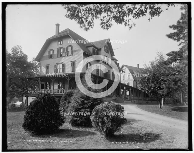 Wiscasset House, Mt. Pocono, Pa., between 1890 and 1901. Creator: Unknown.