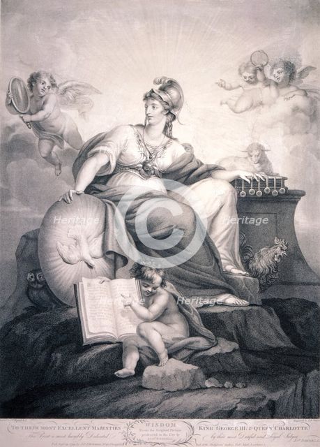 'Wisdom', 1799. Artist: JP Simon
