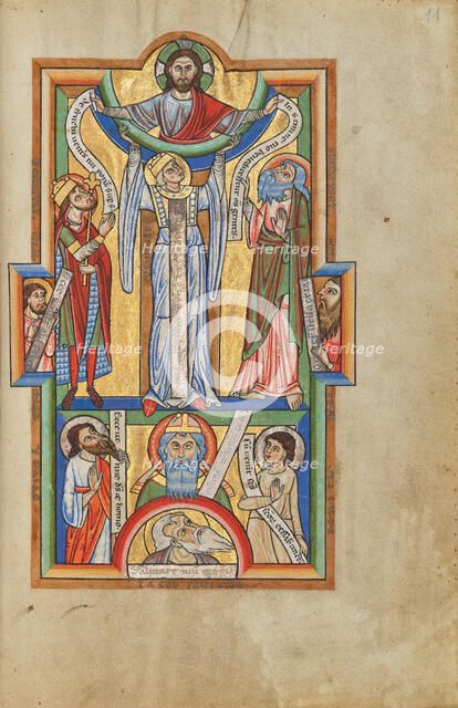 Wisdom; Stammheim Missal, probably 1170s. Creator: Unknown.