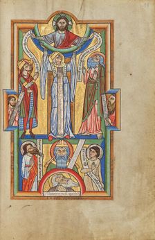 Wisdom; Stammheim Missal, probably 1170s. Creator: Unknown