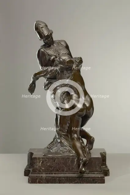 Wisdom Supporting Liberty, c1889. Creator: Jules Dalou.