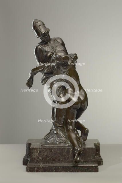 Wisdom Supporting Liberty, c1889. Creator: Jules Dalou.