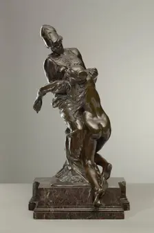 Wisdom Supporting Liberty, c1889. Creator: Jules Dalou