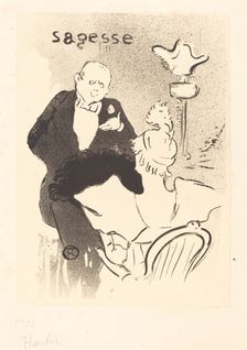 Wisdom (Sagesse), 1893. Creator: Henri de Toulouse-Lautrec