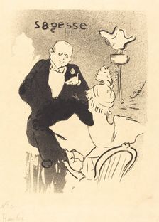 Wisdom (Sagesse), 1893. Creator: Henri de Toulouse-Lautrec