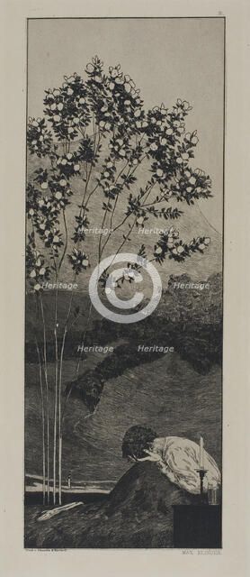 Wishes, plate three from A Glove, 1881. Creator: Max Klinger.