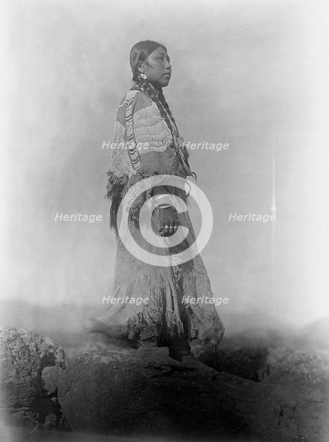 Wishham woman, c1910. Creator: Edward Sheriff Curtis.
