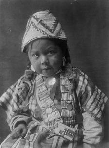 Wishham child, c1910. Creator: Edward Sheriff Curtis