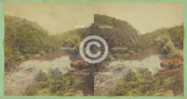 Wissahickon Dam, Penna., 1868-1876. Creator: James Cremer.