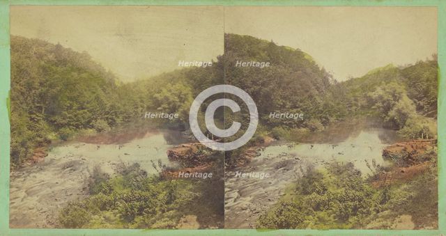 Wissahickon Dam, Penna., 1868-1876. Creator: James Cremer.