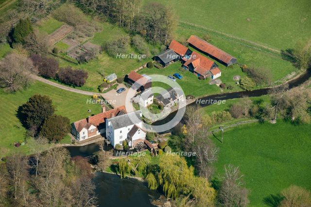 Wiston Mill, a 18th-19th century timber-framed watermill, Wissington, Suffolk, Suffolk, 2015 Creator: Historic England.