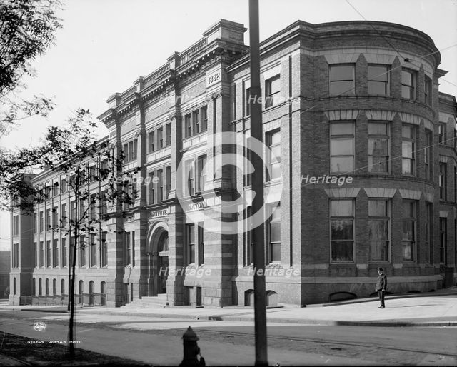 Wistar Institute of Anatomy, U. of Pa., Philadelphia, Pa., between 1900 and 1910. Creator: Unknown.