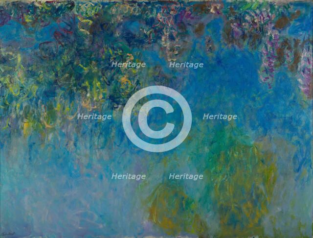 Wisteria, c. 1925. Artist: Monet, Claude (1840-1926)