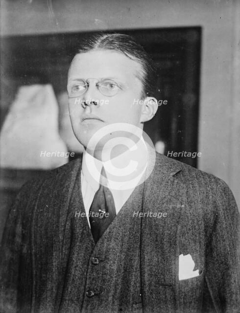 W.K. Dick, between c1915 and c1920. Creator: Bain News Service.