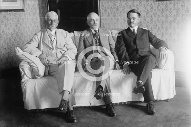 W.L. Chambers, M.A. Knapp, G.W.W. Hanger, 1916. Creator: Bain News Service.