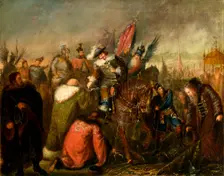 Wladyslaw IV after the Battle of Smolensk, c1880. Creator: Izydor Jablonski