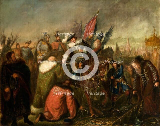 Wladyslaw IV after the Battle of Smolensk, c1880. Creator: Izydor Jablonski.