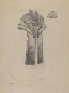 Wrap, c. 1936. Creator: Edith Magnette