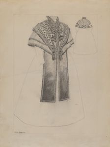 Wrap, c. 1936. Creator: Edith Magnette