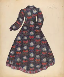 Wrapper, c. 1936. Creator: Mae Szilvasy