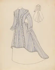 Wrapper, c. 1937. Creator: Mae Szilvasy