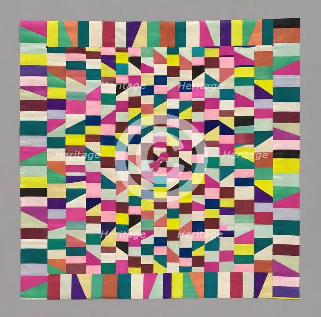 Wrapping Cloth, Pojagi, Korea, 19th century. Creator: Unknown.