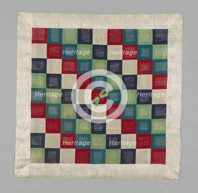 Wrapping Cloth (pojagi), Korea, Choson dynasty (1392-1910), 19th century. Creator: Unknown.