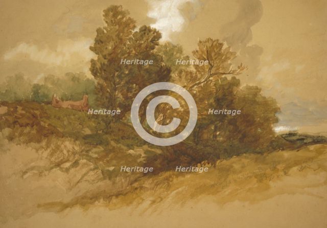 'Wraysbury, Buckinghamshire', 1872.                                       Artist: Sir John Gilbert
