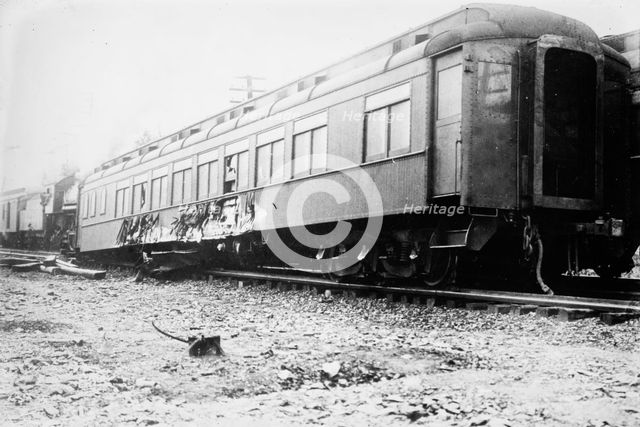 Wreck of "20th C.", between c1910 and c1915. Creator: Bain News Service.