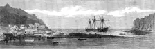 Wreck of H.M.S. Megaera, 1871. Creator: Unknown