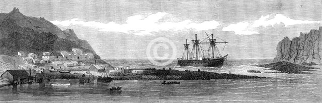 Wreck of H.M.S. Megaera, 1871. Creator: Unknown.