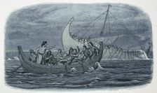 Wreck of the White Ship, France, 1120 (1864). Creator: James William Edmund Doyle