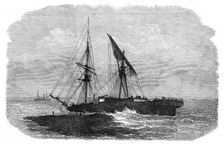 Wreck of the Young Australia on Moreton Island, Queensland, 1872. Creator: Unknown